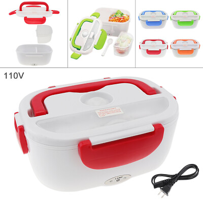 #ad 110V 1.5L One Piece Type Portable Food Warmer Heating Keeping Electric Lunch $24.33