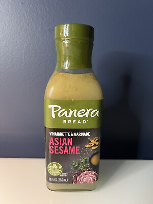#ad 🟠 Brand New Panera Bread Asian Sesame Vinaigrette Salad Dressing Marinade 12oz $15.99