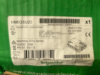 #ad Schneider Electric HMIG5U22 Harmony GTU Series 12VDC 25W $1289.00