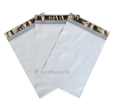 #ad 500 10x13 White Poly Mailers Envelopes Plastic Shipping Packing Bags 10quot; x 13quot; $34.99