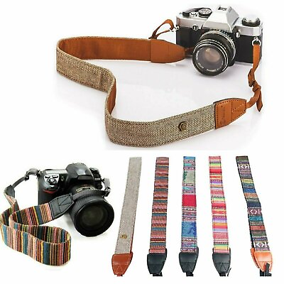 #ad Quick Rapid Shoulder Sling Belt Neck Strap for Camera SLR DSLR Nikon Canon Sony $4.29