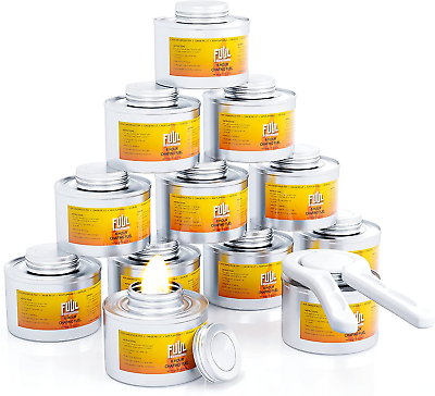 #ad FUUL – Chafing Fuel Dish Burner Cans 12 Pack Chafing Dish Fuel Cans Burners $62.55