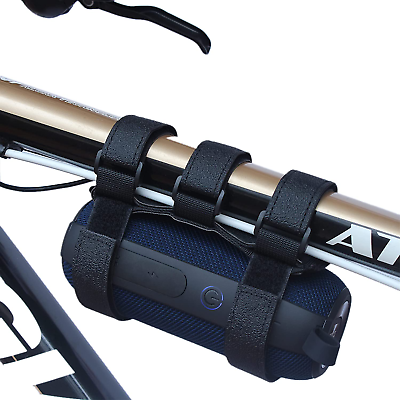 #ad Portable Bike Speaker Mount Adjustable Speaker Strap Universal Bicycle Handleb $22.49