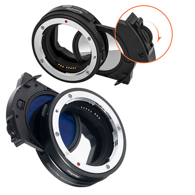 CPL ND Drop in Filter AF EF EOS R Mount Adapter for Canon EF Lens to RP R5 R6 R3 $39.99