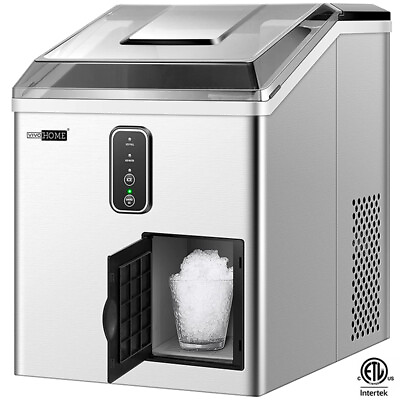 2in1 Electric Portable Ice Cube Maker amp; Shaver Machine 33lbs day Low Water Alarm $179.99