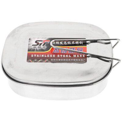 #ad Metal Leakproof Food Warmer Single Layer $11.18