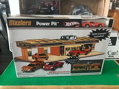 #ad 2007 hot wheels 1970 CAMARO Sizzlers power pit hot wheels USED OPEN BOX 2 B499 $69.99