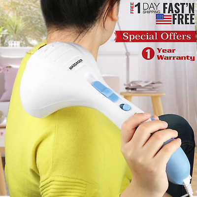 Handheld Full Body Electric Massager Deep Tissue Percussion Wand Back Neck Relax $31.98