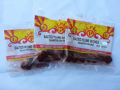 12 pack Saladitos c Chile chili plums 0.5 oz each bag Mexican candy $16.99