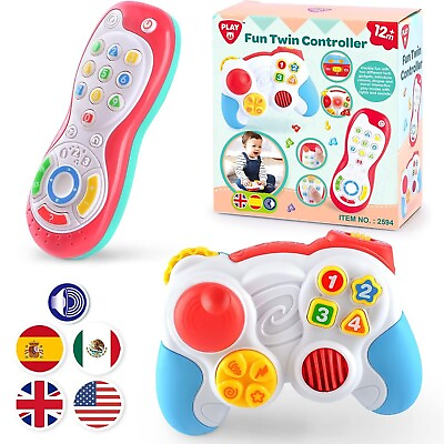 #ad Baby Controller Toddler Learning Toy Kit Pretend Play Music Lights Activity Gift $19.99