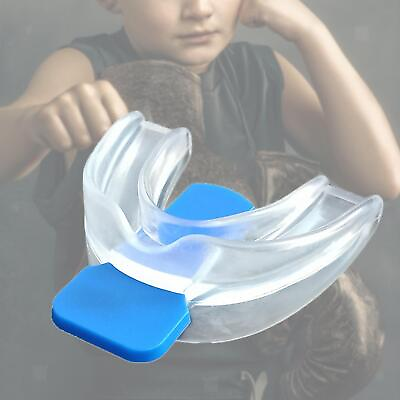 #ad Mouth Guard Lightweight Double Sided Protection with Box Mouth Protector $7.74