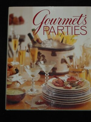 #ad Gourmet#x27;s Parties Gourmet Magazine Editors Hardcover Good $4.35