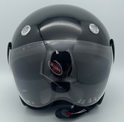 #ad Helmet City HCI 15 Helmet Gloss Black XXLarge Open Box Fiberglass shell $67.45