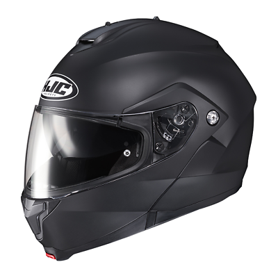 #ad Open Box HJC Helmets Men#x27;s C91 Motorcycle Helmet Semi Flat Black Size Medium $116.99