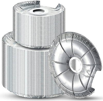 60 Pcs Electric Stove Burner Covers Disposable Aluminum Foil Drip Pan Liners 6 $15.57