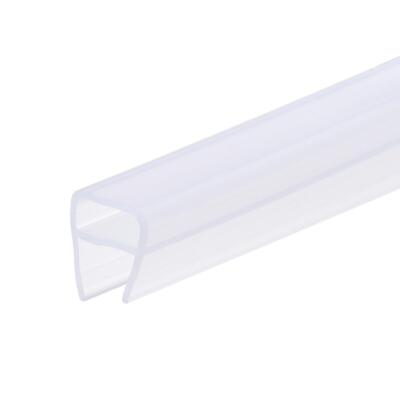 Frameless Glass Shower Door Sweep 59.06quot; for 1 2quot; 12mm Glass U Type Seal Strip $13.85