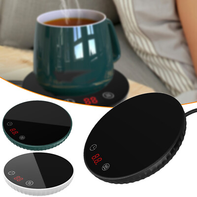 #ad Electric Warmer Heater Pad Coffee Tea Milk Mug Cup Warmer Mat Office Home Gift $16.98
