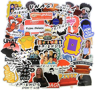 #ad #ad 154pcs Friends tv Show Creative DIY Stickers Decorative waterproof USA SHIP $6.99