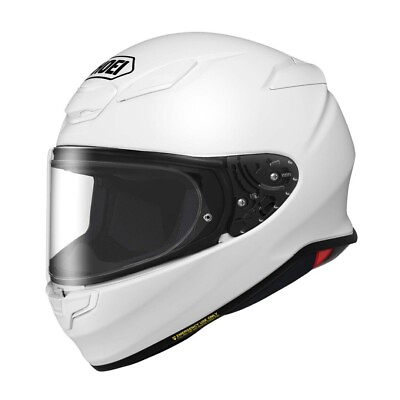 #ad Shoei RF 1400 Solid White SNELL Approved Motorcycle Helmet Large $619.99