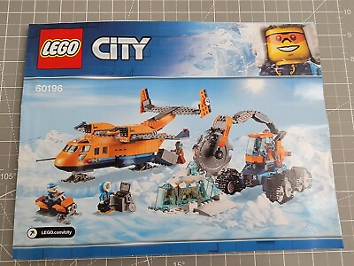 #ad Lego City Instructions 60196 Artic Recovery Set Retired No Bricks Instructions $14.69
