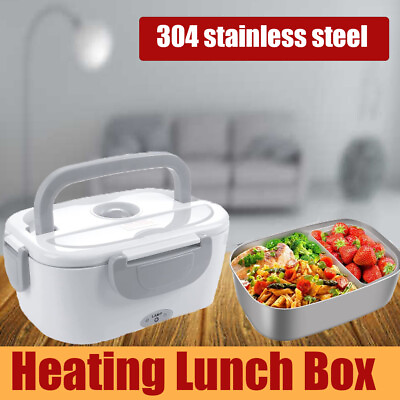 #ad Food Heater Electric Lunch Box for Adults with Large Compartments Portable $35.41