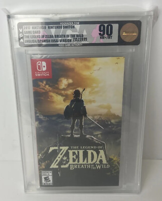 #ad #ad Zelda Breath Of The Wild Nintendo Switch Factory Sealed VGA Graded 90 $334.90