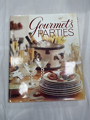 #ad Gourmet#x27;s Parties by Gourmet Magazine Editors 1997 Hardcover $19.99