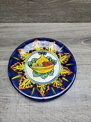 #ad Talavera Pottery Plate Mexico $25.00