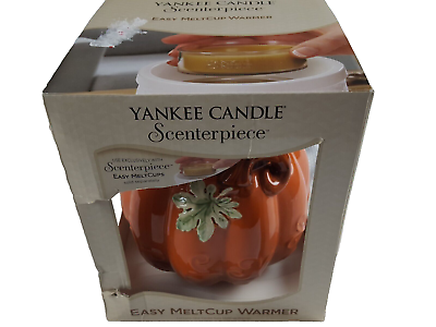 #ad Yankee Candle Scenterpiece Pumpkin Wax Easy Meltcup Electric Warmer $35.00