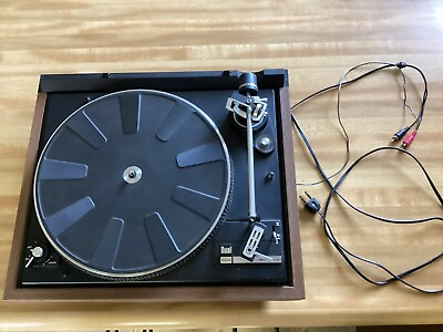 #ad SEE VIDEO of our Vintage Dual CS 504 Turntable W Dust Cover spinning $250.00