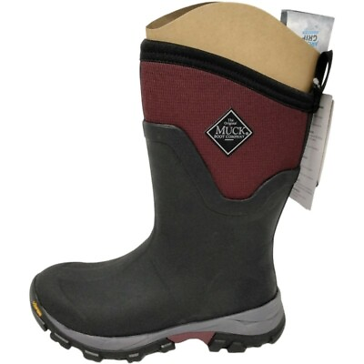 Muck Artic Ice Extreme Conditions Women#x27;s 6 Black Red $120.00