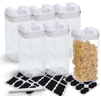 #ad Airtight Food Storage Containers 8 Pcs Set 0.8 L $20.00