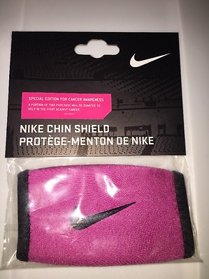 Nike Football Helmet Chinstrap Chin Guard Shield Pink BCA Breast Cancer Awarenes $15.88