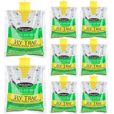 #ad #ad Outdoor Fly Traps Bundle Disposable Hanging Outdoor $16.99