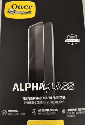 OtterBox Alpha Tempered Glass for all Apple iPhone 7 8 SE 11 X XS XR 12 13 14 $14.99