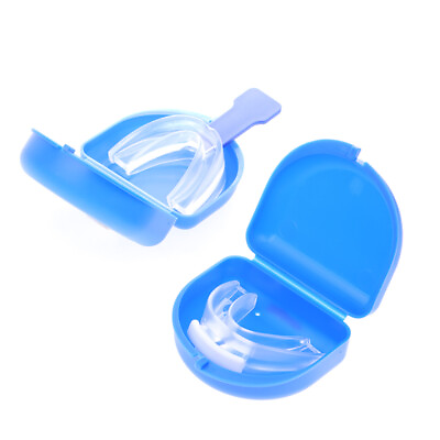 #ad Snoring Mouth Guard Mouthpiece Anti Snore Sleep Aid Bruxism Apnea Teeth Grinding $4.66