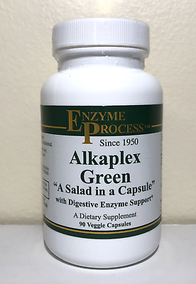 #ad #ad New Sealed: Enzyme Process Alkaplex Green quot;A Salad in a Capsulequot; 90 Capsules $13.00