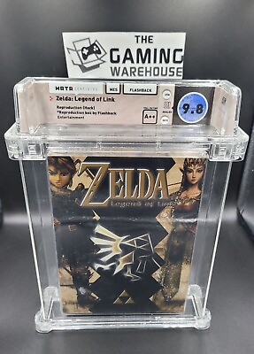 #ad NES Nintendo THE LEGEND OF ZELDA Legend of Link VGA WATA 9.8 Sealed Rare GEM $899.99