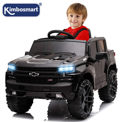 Kimbosmart Chevrolet Silverado Kids Ride On Cars Electric Cars w Remote Control $326.75