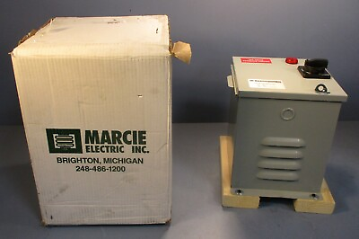 #ad Marcie Electric MN750 LR 65K Transformer Disconnect VA 750 PRI 480V Sec 120V $539.99