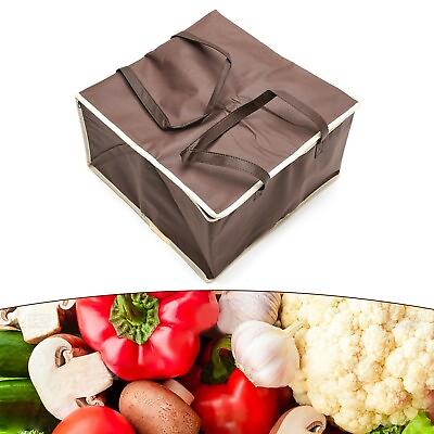 #ad High Quality Food Insulated Bag Insulated Insulation Warmer Bag Zip Up $17.13