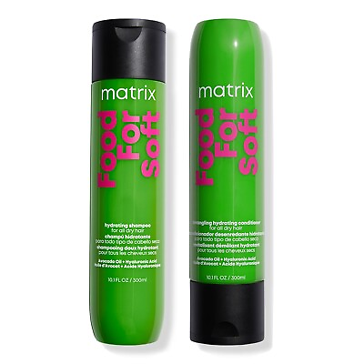 Matrix Food For Soft Hydrating Shampoo amp; Conditioner 10.1 oz Duo Set $30.00