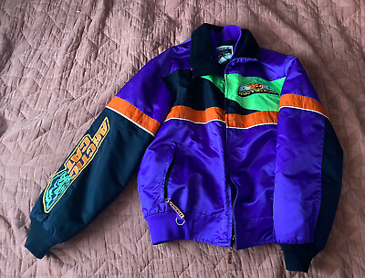 #ad Vintage Team Arctic Cat Jacket Women’s Large Double Inner Outer Layer Racing $69.99