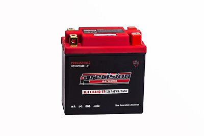 #ad #ad Precision HJTX14AHQ FP LI Battery for Arctic Cat 500CC All Models All Years12V $129.99