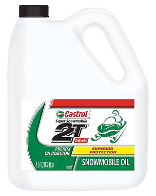 #ad Castrol 2T 2 Stroke Super Snowmobile Oil 4 Liter Can Be Used with Confidence on $26.81