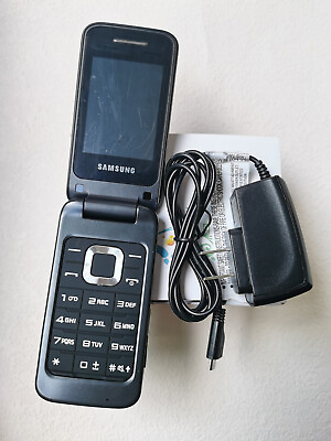 #ad #ad 98% New SAMSUNG C3520 Bluetooth MP3 FM Radio GSM Flip Unlocked Cell phone $52.00