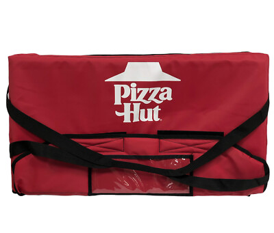 #ad Pizza Hut Insulated Delivery Bag Holds Up To 6 Large Pies New Unused $99.99