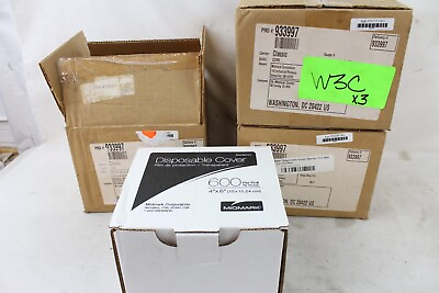 #ad 3 New Midmark 9A426001 Disposable Covers Barrier Film 600 Per Roll 4quot;X6quot; 3173680 $59.99