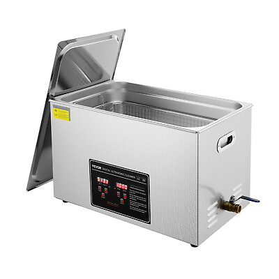 #ad VEVOR 30L Ultrasonic Cleaner with Timer Heating Machine Digital Sonic Cleaner $216.99