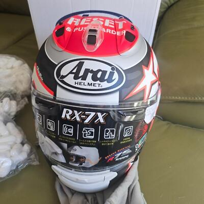 #ad Arai RX 7X Corsair X HAYDEN RESET Full Face Helmet Size L 59 60cm New $648.95